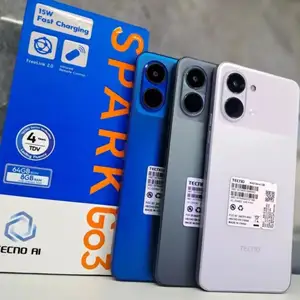 Tecno spark go 3 8/128Gb global version Purple 5000mh, Душанбе