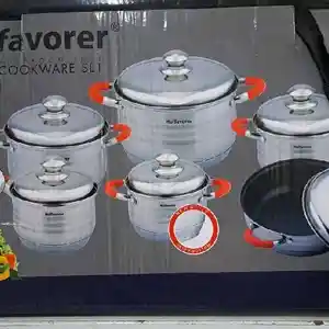 Набор кастрюлей Hoffavorer 2610R, Душанбе