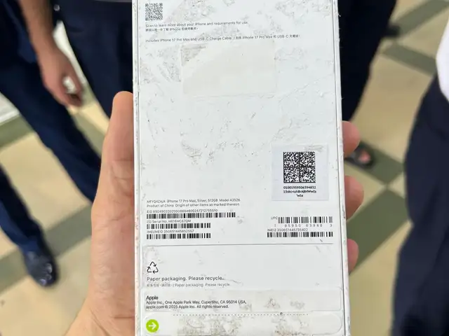 Apple iPhone 17 Pro Max, 512 gb, Silver, Душанбе