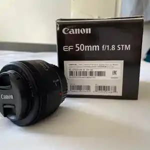 Киношный объектив 50mm f1.8 Stm Canon, Душанбе