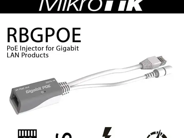 PoE-инжектор питания Gigabit PoE MikroTik, 12-48V RBGPOE, Хуҷанд