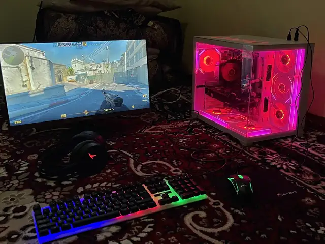 Игравой Компьютер Monster Akvarium Core i7 processor Ram 32gb Vga R9200X, Душанбе