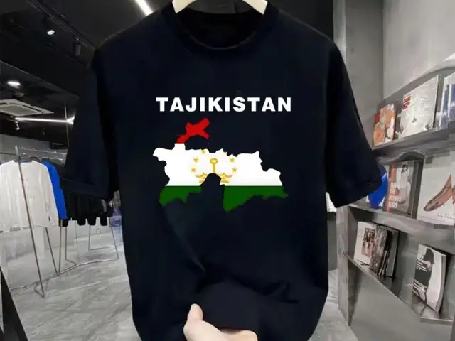 Футболка с надписью Tajikistan, Душанбе