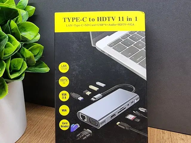 Type-C to HDTV 11in1 hub, Худжанд