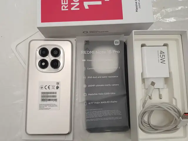 Xiaomi Redmi note 15 pro, Хуҷанд