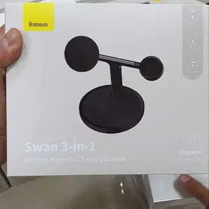 Беспроводное зарядное устройство Baseus Wireless Charger Swan 3-in-1 20W, Душанбе