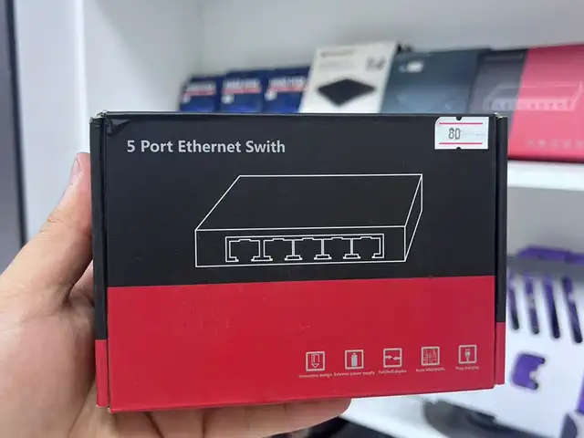 5-портовый коммутатор Fast Ethernet 10/100, Душанбе