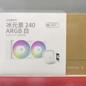 Водяное охлаждение для процессора DeepCool 240 ARGB White, Душанбе