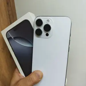Apple iPhone 16 Pro Max, 256 gb, White Titanium, Душанбе