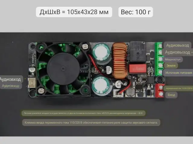 Усилитель класс D, Душанбе