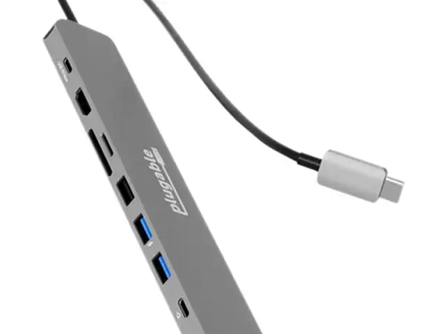 Портативный хаб Porodo 9in1 USB-C Hub Type-C PD 100W HDMI Ethernet USB SD Card 3, Душанбе