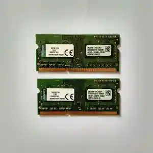 Оперативная память для ноутбуков Kingston DDR3 4GB, Душанбе