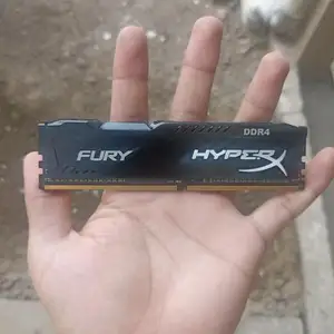 Оперативная память HyperX Fury DDR4 16GB 2400 MHz, Душанбе