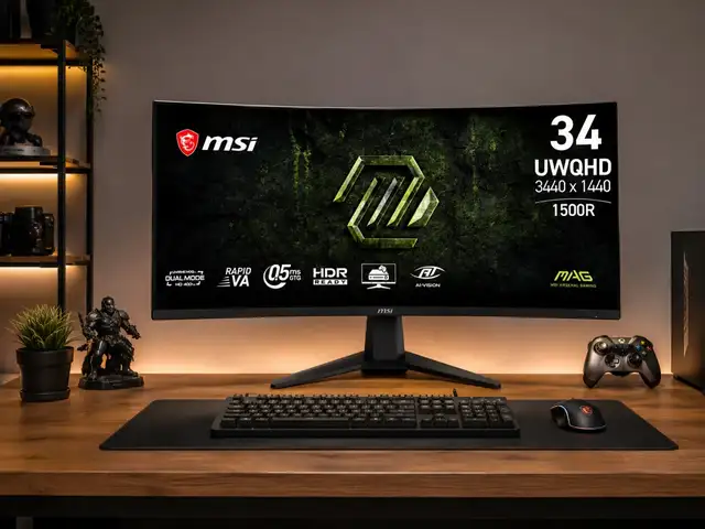 Монитор MSI MAG 346CQDF E20 34 / 3440x1440 200Hz / FHD 400Hz, Душанбе