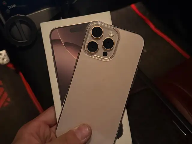 Apple iPhone 16 Pro Max, 256 gb, Desert Titanium, Душанбе