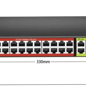 PoE-коммутатор 24+2+2 Gigabit, Хуҷанд