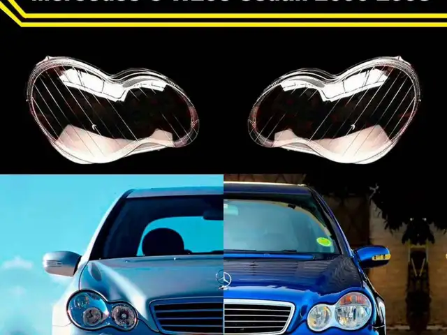 Стекло фары Mercedes W203, Худжанд