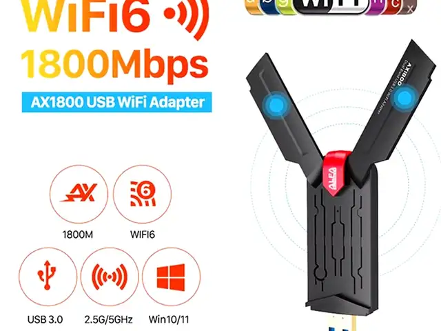 Адаптер Pix-Link-UAX03 USB Wi-Fi 6 адаптер, Душанбе