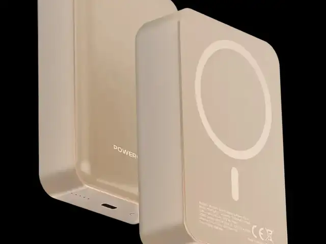 Внешний аккумулятор Powerology 20000 mAh 20W PD & 15W Magsafe Desert Titanium, Душанбе