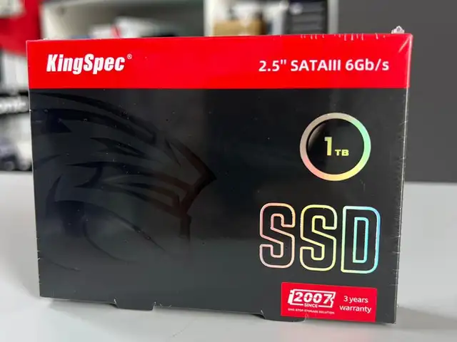 SSD KingSpec 1 ТБ 2,5 Satalll 6 ГБ/с, Душанбе
