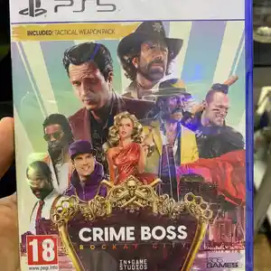 Диск Crime Boss Rockay City для PS5, Душанбе