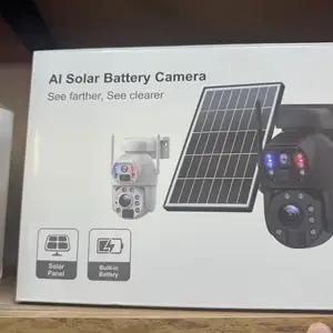 Камера видеонаблюдения с солнечной батареей ANSPO AI Dual Lens поворотная, Хуҷанд