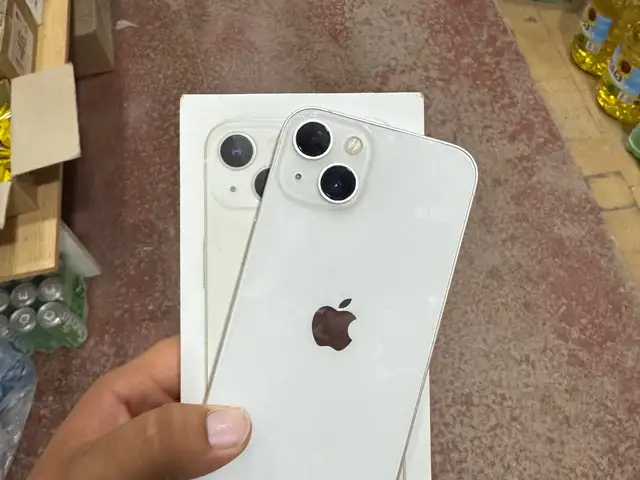 Apple iPhone 13, 128 gb, Starlight, Хуҷанд
