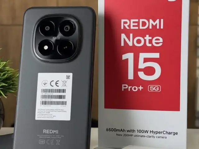 Xiaomi Redmi Note 15 pro + 5G 12+6/512Gb 6500мач Global, Душанбе
