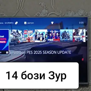 Игровая приставка Sony playstation 4 slim 1TB 9.00, Душанбе