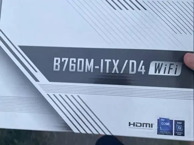 Материнская плата ASRock B760M-ITX/DDR4 WiFi, Душанбе