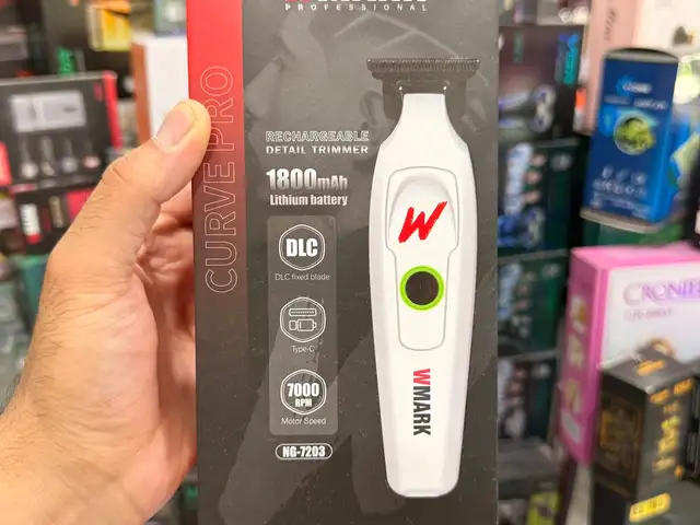Триммер барои ришу соч WMARK Curve Pro NG-7203 Оригинал, Нав, Душанбе