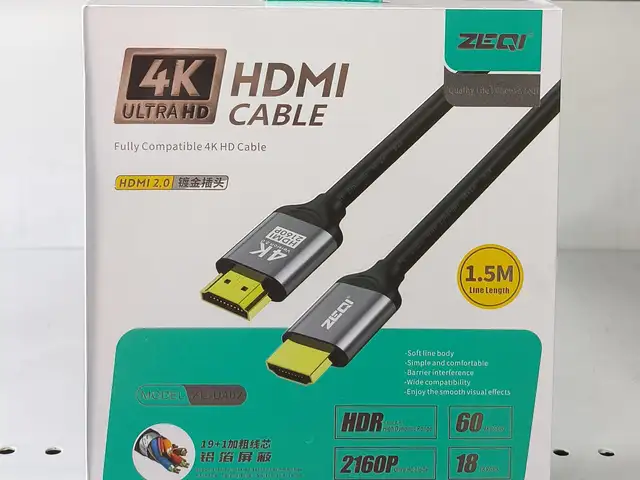 Кабель HDMI 2.0 4K 1.5м, Душанбе