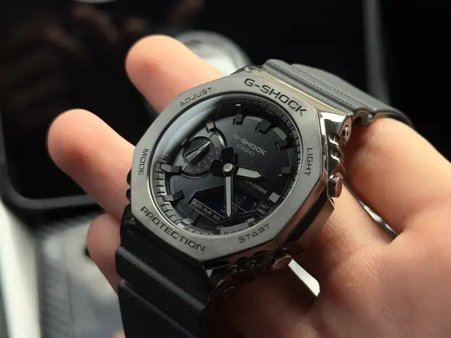 Часы Casio g-shock gm-2100bb-1a, Душанбе