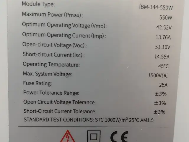Солнечная панель Blue Carbon original 550w, Исфара