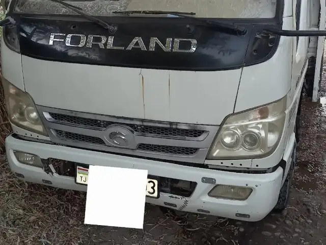 Бортовой автомобиль Foton Forland, 2010, Бохтар (Курган-Тюбе)
