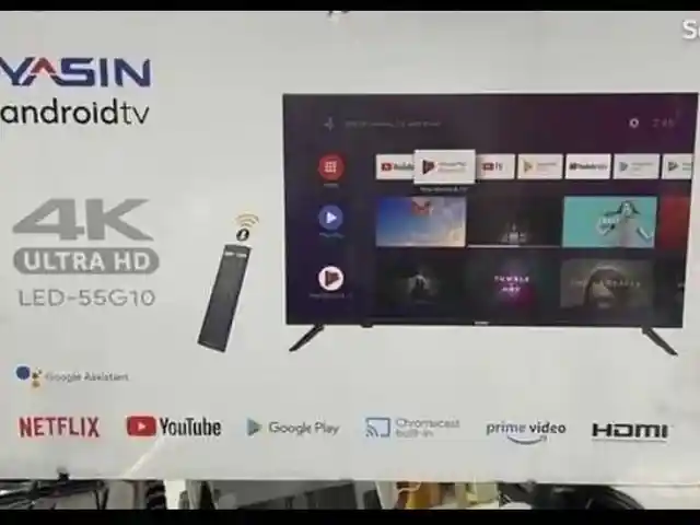 Телевизор Yasin Android TV 4k, Душанбе