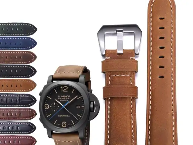 Ремешок из натуральной кожи для мужские часы Luminor Panerai., Душанбе
