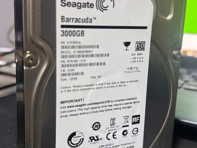 Жесткий диск HDD 3-TB, Хуҷанд