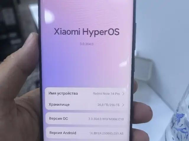 Xiaomi Redmi not 14 pro 256, Худжанд