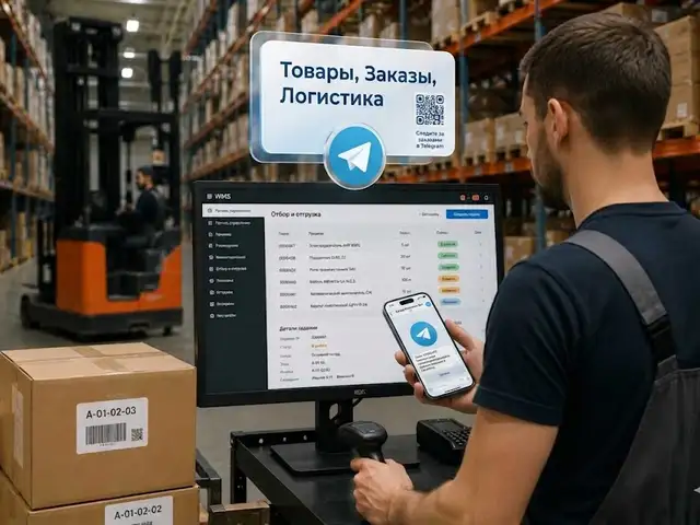 Автоматизация Умный склад по заказам и логистика, Душанбе