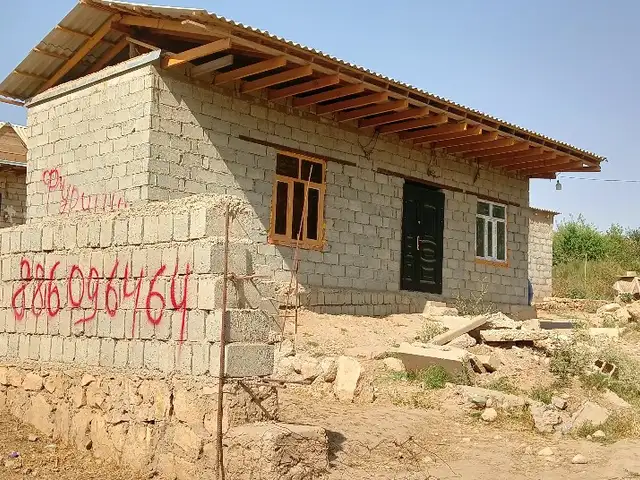 1 этажн. 2-комн. дом, 8 соток, Дангара, Данғара