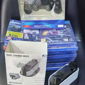 Зарядное устройство Dual charge PS5, Душанбе