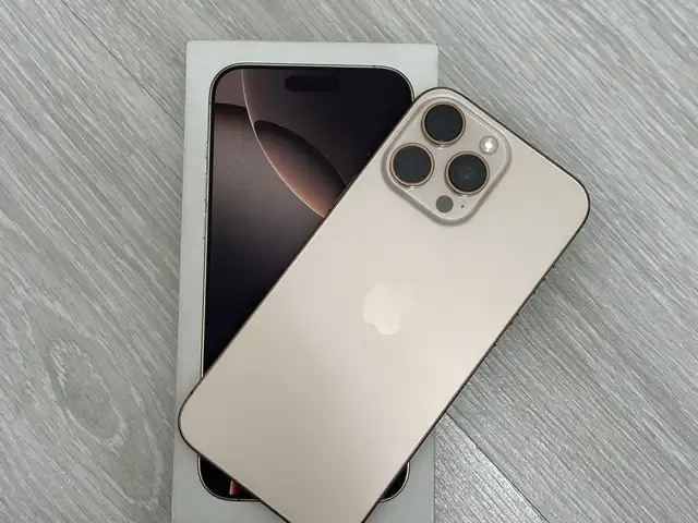 Apple iPhone 16 Pro Max, 256 gb, Desert Titanium, Душанбе