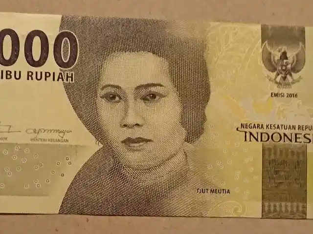 Купюра Индонезии, Душанбе
