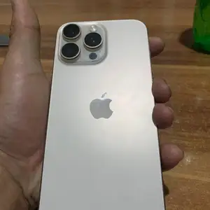 Apple iPhone 16 Pro Max, 256 gb, White Titanium, Душанбе