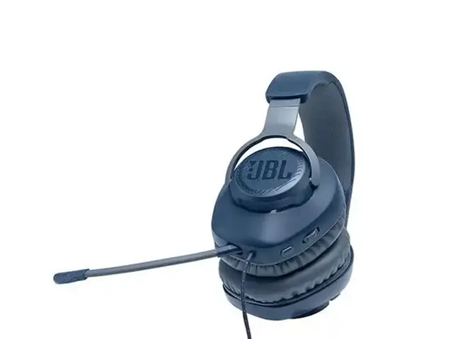 Проводные игровые наушники чёрный JBL Quantum 100 Wired Over-Ear Gaming Headset, Душанбе