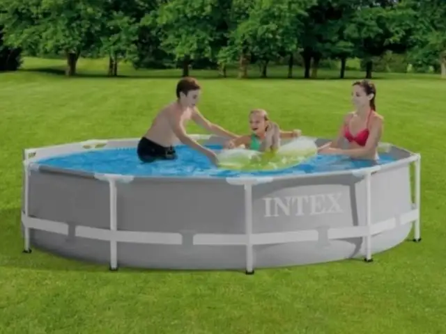 Каркасный бассейн Intex, Душанбе