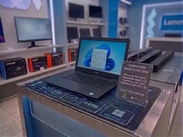 Ноутбук Dell Intel Core i3-8120U, Душанбе