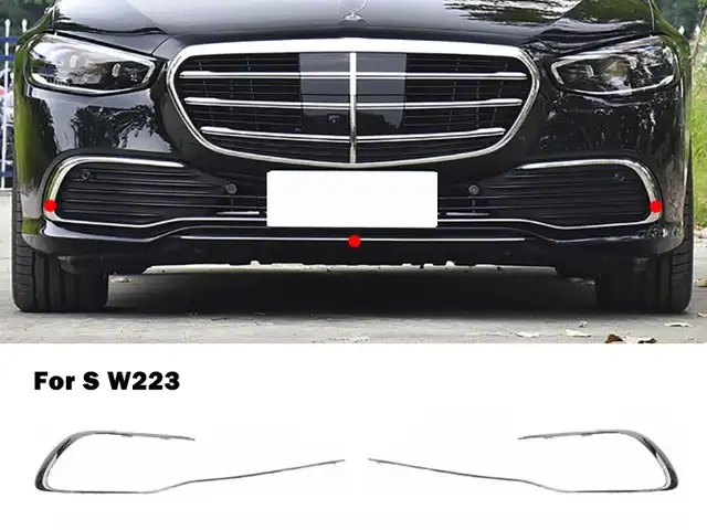 Молдинг бампера Mercedes 223, Худжанд