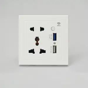 Розетка двойная с USB Wi-Fi, Душанбе